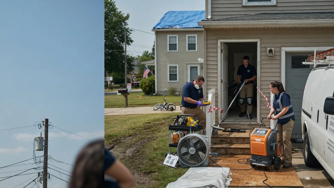 Water Damage Repair in Goodman, WI near me
